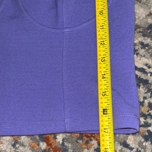 Zara Purple Crop Top - Picture 4 of 7